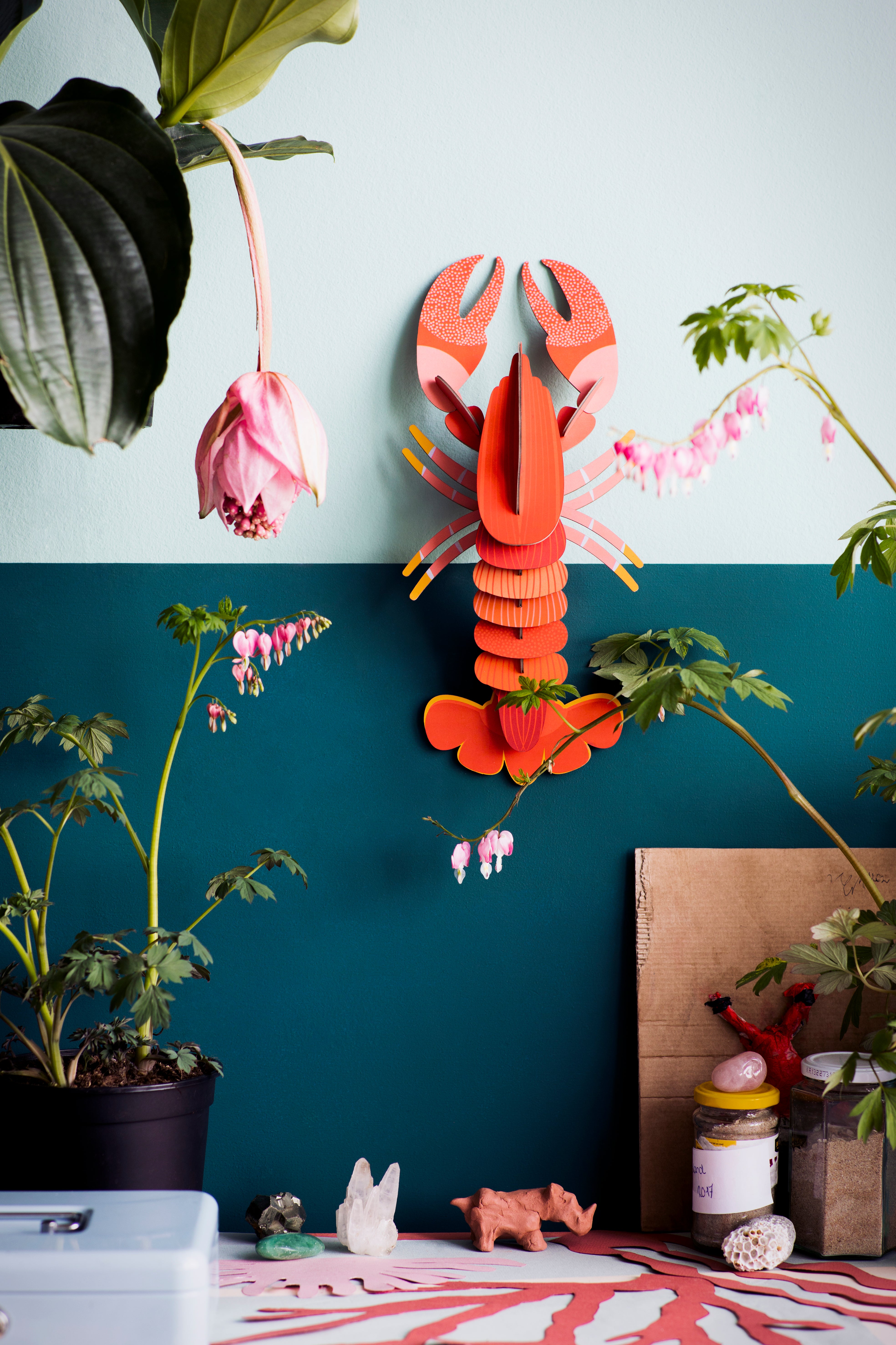 Lobster vægdekoration